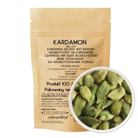 Kardamon ziarno 50g ZIELARZPOLSKI.PL