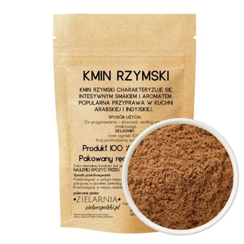 Kmin rzymski mielony 50g ZIELARZPOLSKI.PL