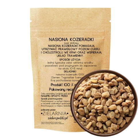 Kozieradka nasiona 50g ZIELARZPOLSKI.PL