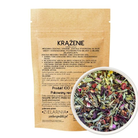 Krążenie - herbatka ziołowa 100g ZIELARZPOLSKI.PL