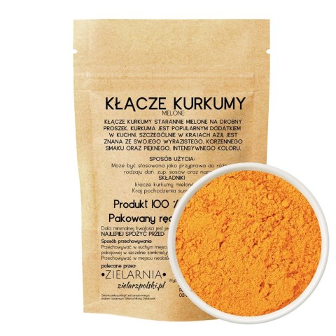 Kurkuma korzeń mielony 200g ZIELARZPOLSKI.PL