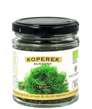 PIĘĆ PRZEMIAN Koperek suszony bezglutenowy BIO 30g