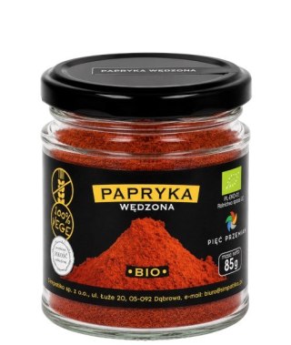 PIĘĆ PRZEMIAN Papryka wędzona bezglutenowa BIO 85g
