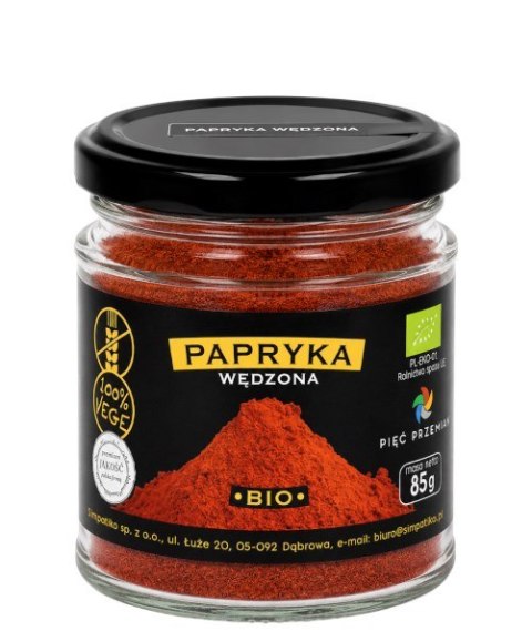 PIĘĆ PRZEMIAN Papryka wędzona bezglutenowa BIO 85g