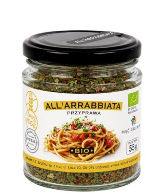 PIĘĆ PRZEMIAN Przyprawa All'Arrabbiata BIO 55g