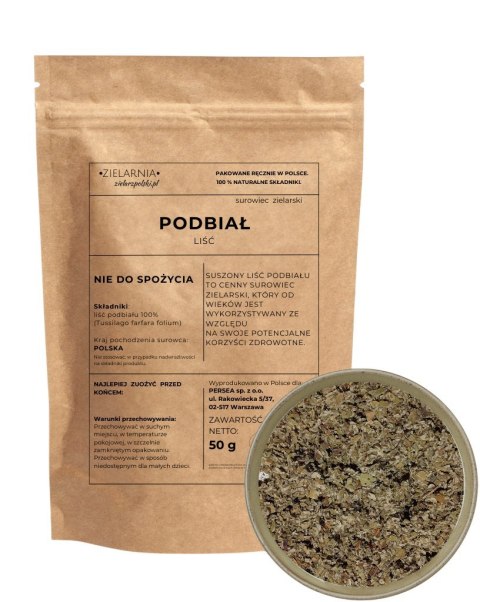 Podbiał liść 50g ZIELARZPOLSKI.PL