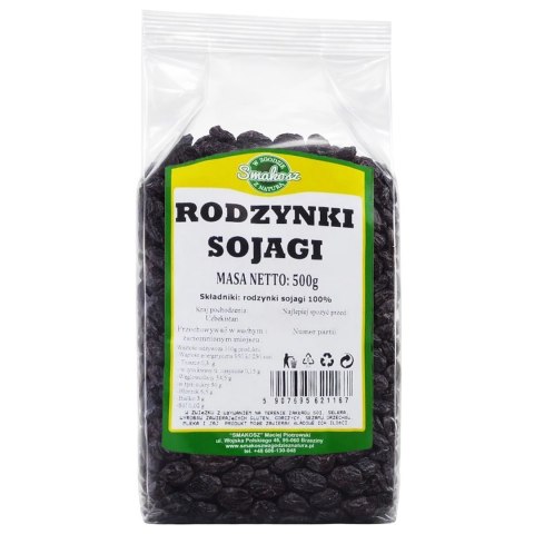 SMAKOSZ Rodzynki sojagi niebieskie 500g