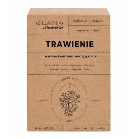TRAWIENIE Fix 30x1,5g (zaparcia, wzdęcia) ZIELARZPOLSKI.PL