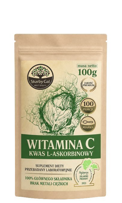 Witamina C z kapusty 100g SKARBY GAI NATURAL