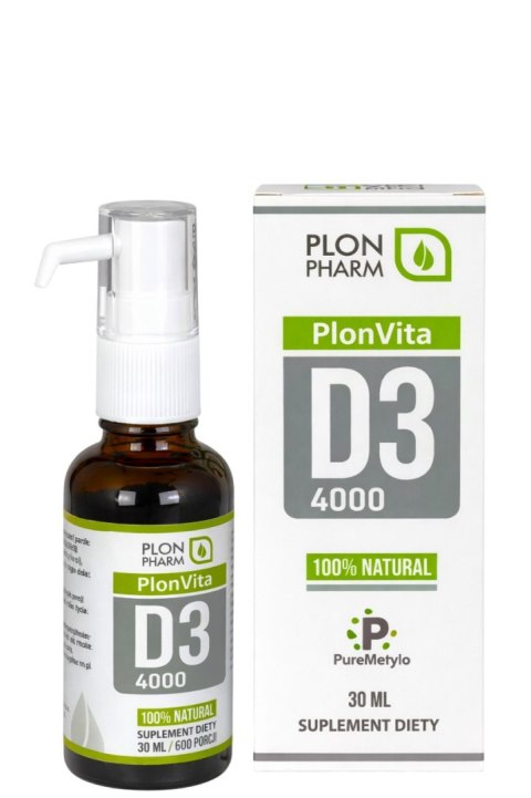Witamina D3 4000 Quali-D 30ml PLON PHARM (600 porcji)