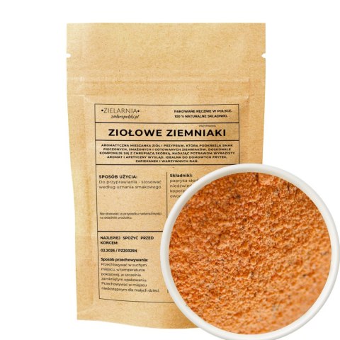 Ziołowe ziemniaki przyprawa 40g ZIELARZPOLSKI.PL