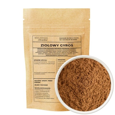 Ziołowy gyros przyprawa 40g ZIELARZPOLSKI.PL