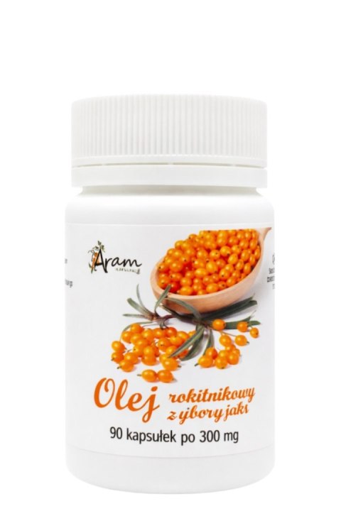 ARAM NATURA Olej rokitnikowy syberyjski 300mg, 90 kaps.