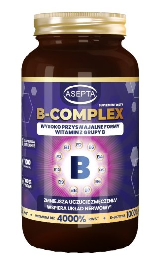 ASEPTA Witamina B-Complex 100 kaps.