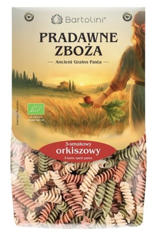 BARTOLINI Makaron orkiszowy 3-smakowy BIO 250g