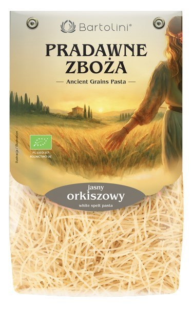 BARTOLINI Makaron orkiszowy jasny nitka BIO 250g
