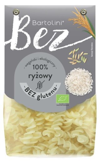 BARTOLINI Makaron ryżowy BIO bezglutenowy świderek 250g