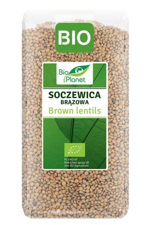 BIO PLANET Soczewica brązowa BIO 500g
