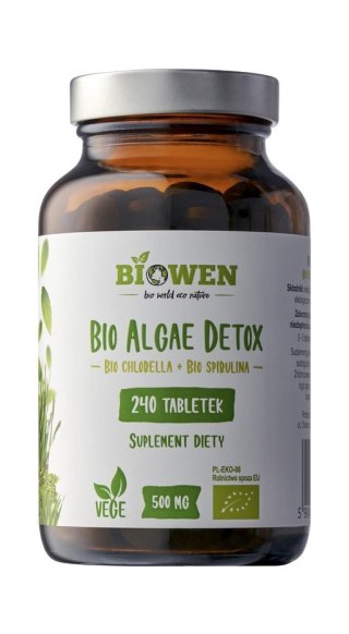 BIOWEN BIO Algae Detox 240 tabletek