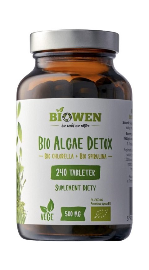 BIOWEN BIO Algae Detox 240 tabletek
