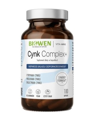 BIOWEN Cynk - Zinc 3X Immunity 100 kapsułek