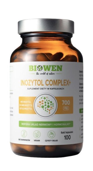 BIOWEN Inozytol Complex+ 700mg, 100 kaps.