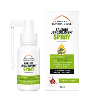 Balsam Jerozolimski spray 30ml PRODUKTY BONIFRATERSKIE