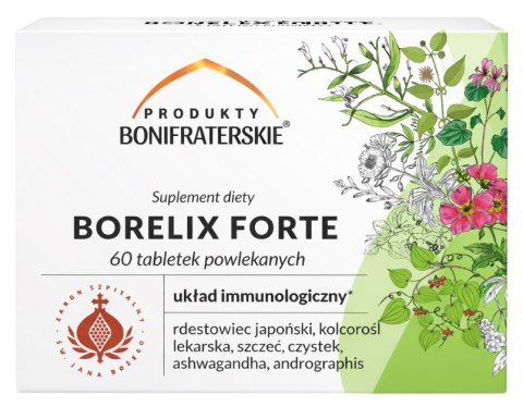 Borelix forte 60 tabl. powlekanych PRODUKTY BONIFRATERSKIE