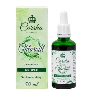 CARSKA Chlorofil z morwy białej z witaminą C krople 50ml