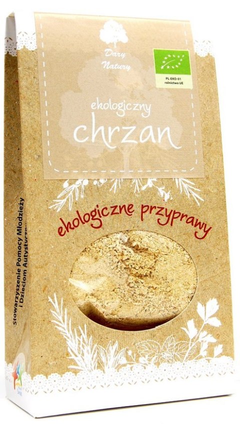 Chrzan korzeń mielony BIO 40g DARY NATURY