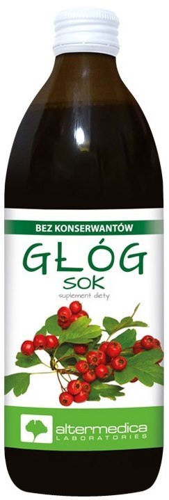 Głóg sok 500ml ALTER MEDICA