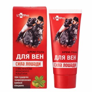 LEKOPRO Końska siła krem-żel ulga dla żył 75ml