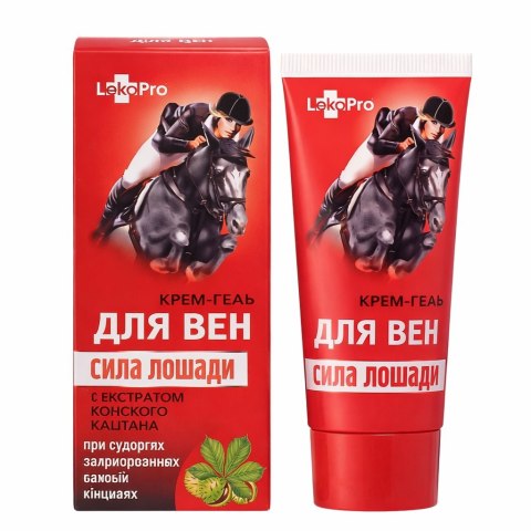 LEKOPRO Końska siła krem-żel ulga dla żył 75ml