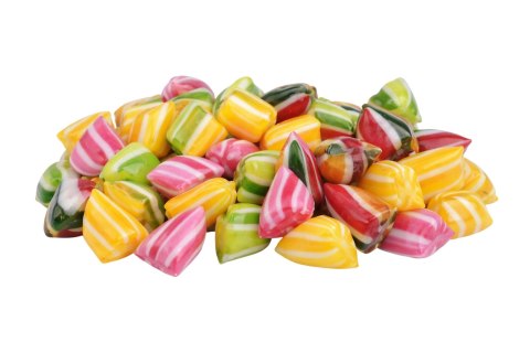 Landrynki owocowe Zig-Zag ze stewią bez dodatku cukru 160g AKA