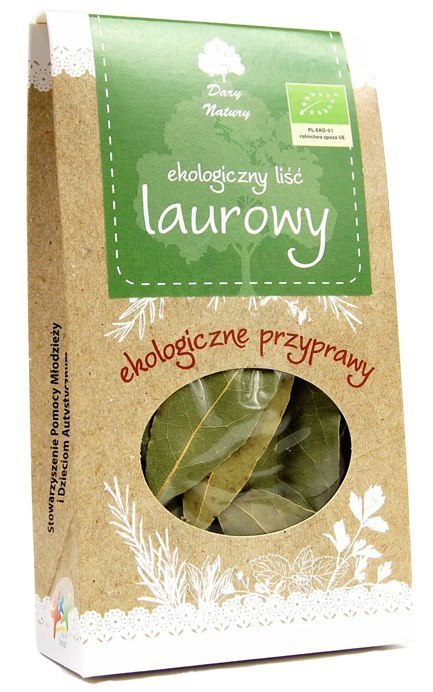 Liść laurowy BIO 10g DARY NATURY