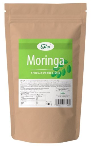 Moringa sproszkowane liście 100g FLOS