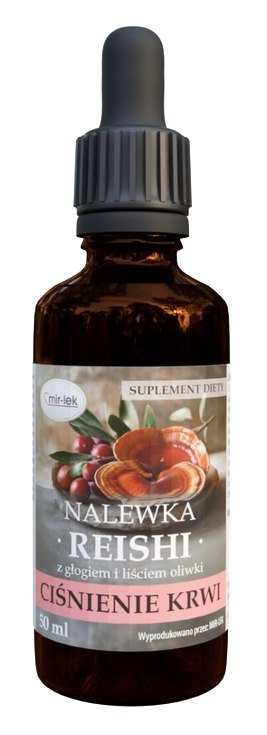 Nalewka reishi z głogiem - ciśnienie 50ml MIR-LEK