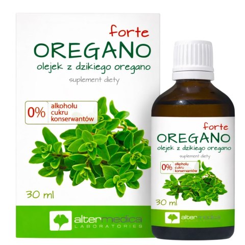 Oregano forte olejek z dzikiego oregano 30ml ALTER MEDICA