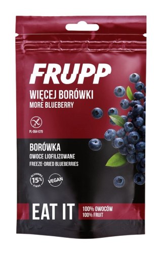 Owoce liofilizowane FRUPP borówka bezglutenowe 15g CELIKO