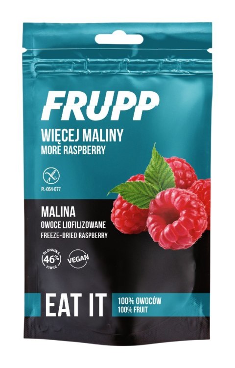 Owoce liofilizowane FRUPP malina bezglutenowe 15g CELIKO