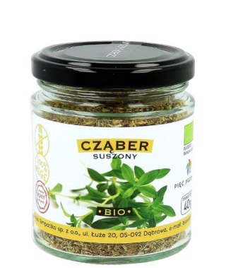 PIĘĆ PRZEMIAN Cząber suszony bezglutenowy BIO 40g