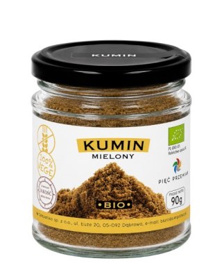PIĘĆ PRZEMIAN Kumin mielony bezglutenowy BIO 90g