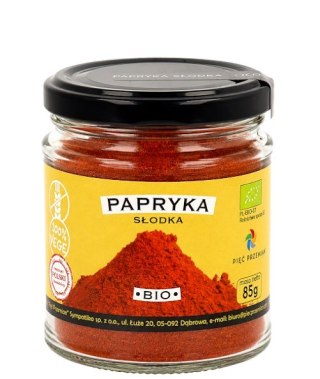 PIĘĆ PRZEMIAN Papryka słodka mielona bezglutenowa BIO 85g