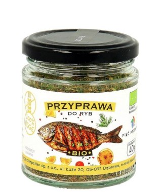 PIĘĆ PRZEMIAN Przyprawa do ryb bezglutenowa BIO 40g