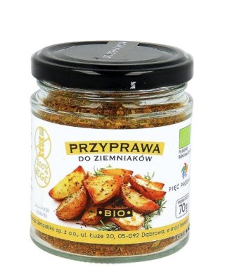 PIĘĆ PRZEMIAN Przyprawa do ziemniaków bezglutenowa BIO 70g