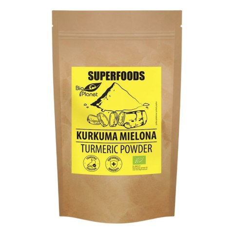 SUPERFOODS Kurkuma mielona BIO 200g BIO PLANET
