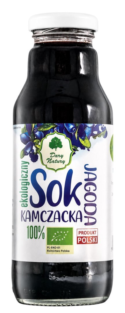 Sok z jagody kamczackiej BIO 270ml DARY NATURY