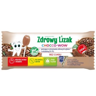 Zdrowy lizak Chocco-Wow bez cukru kakao 1 szt. STARPHARMA