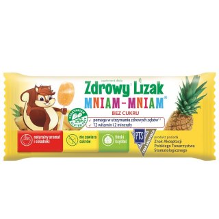 Zdrowy lizak Mniam-Mniam bez cukru ananas 1 szt. STARPHARMA