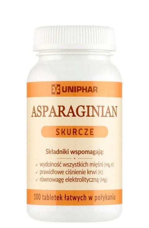 Asparaginian 100 tabl. UNIPHAR